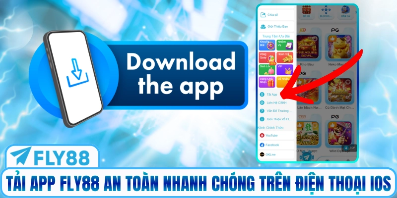 Tải app Fly88 an toàn nhanh chóng trên điện thoại iOS